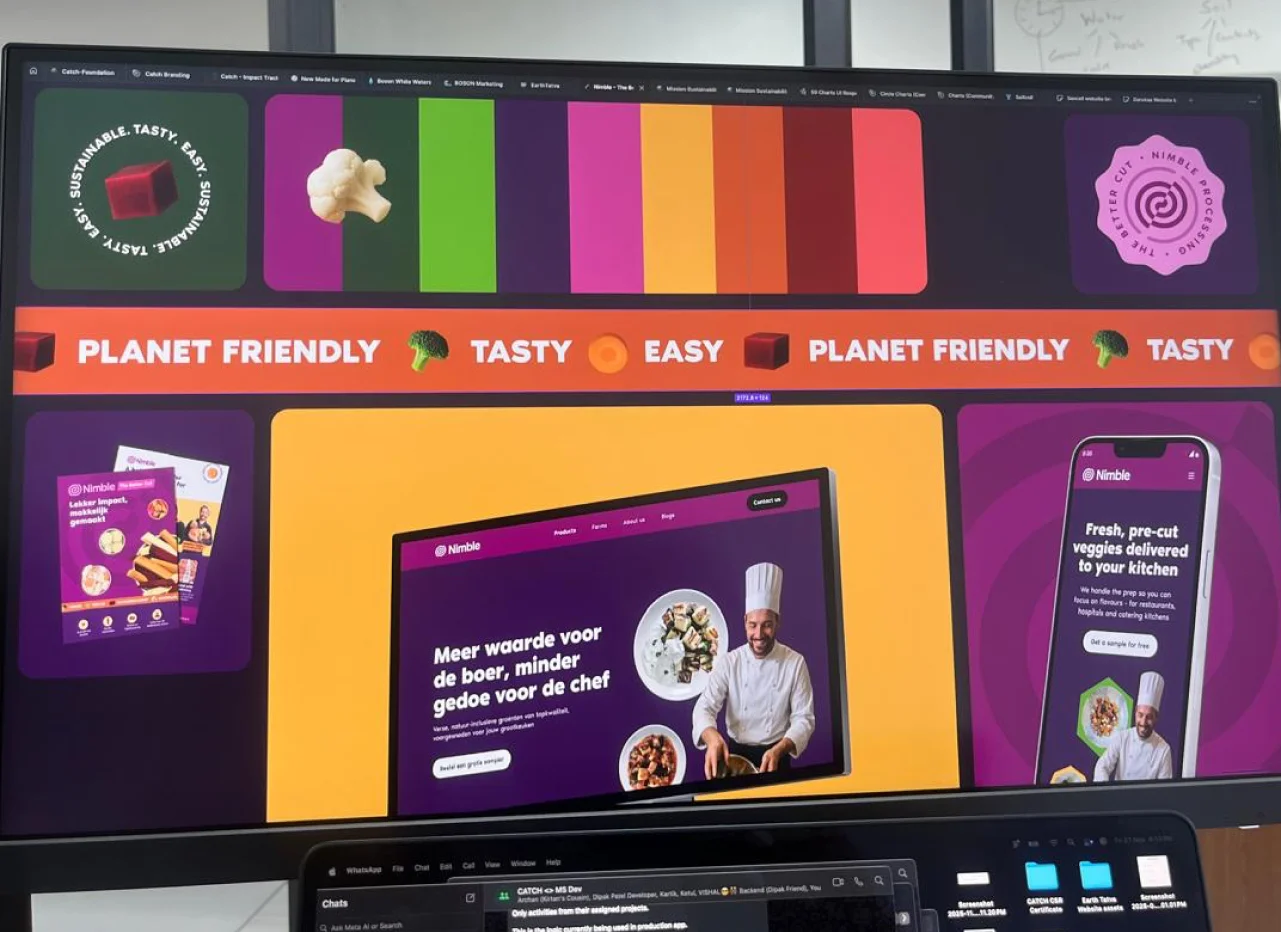 Nimble Brand Identity